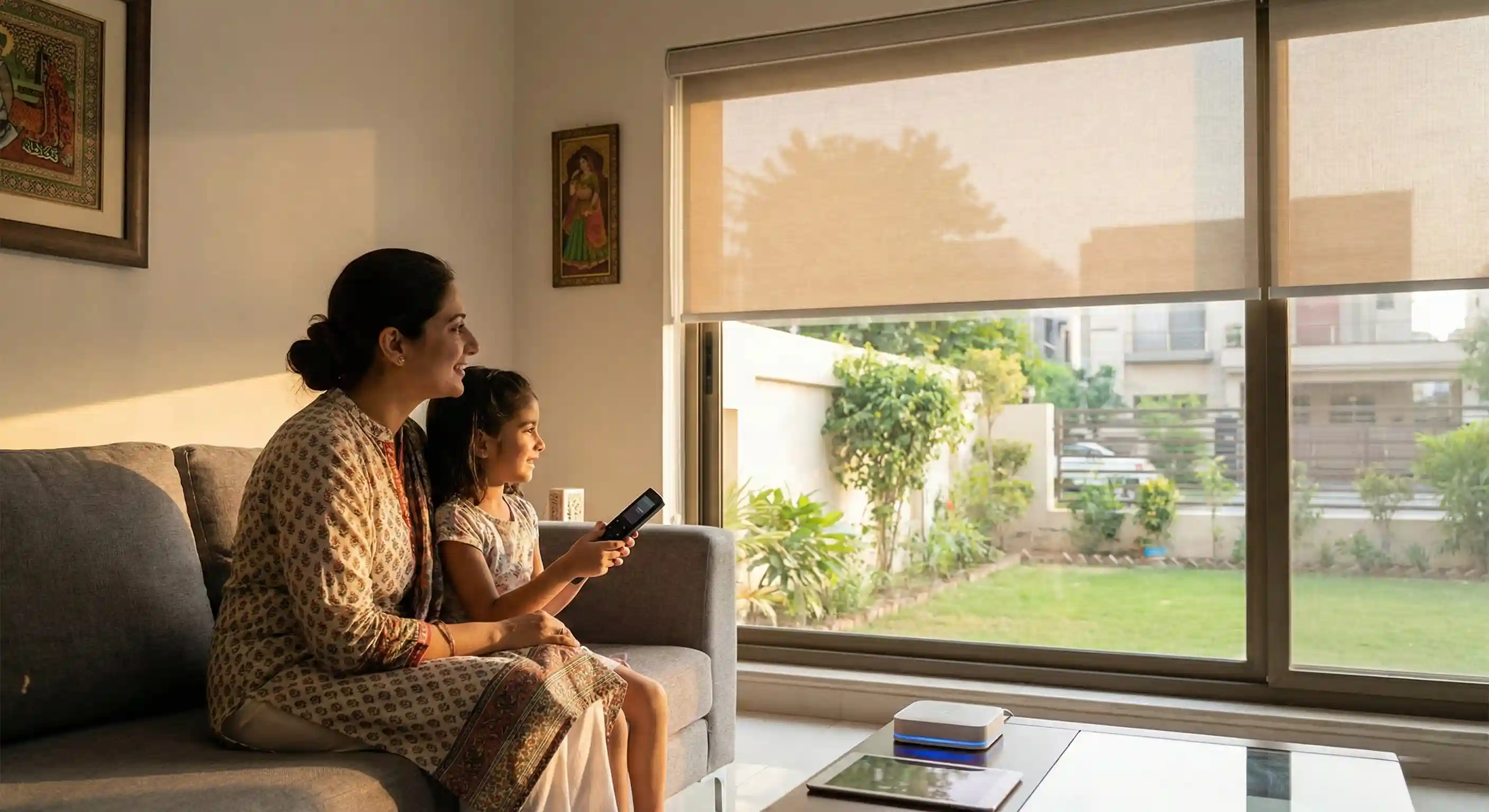 Automated Window Treatments and Smart Curtains Installation