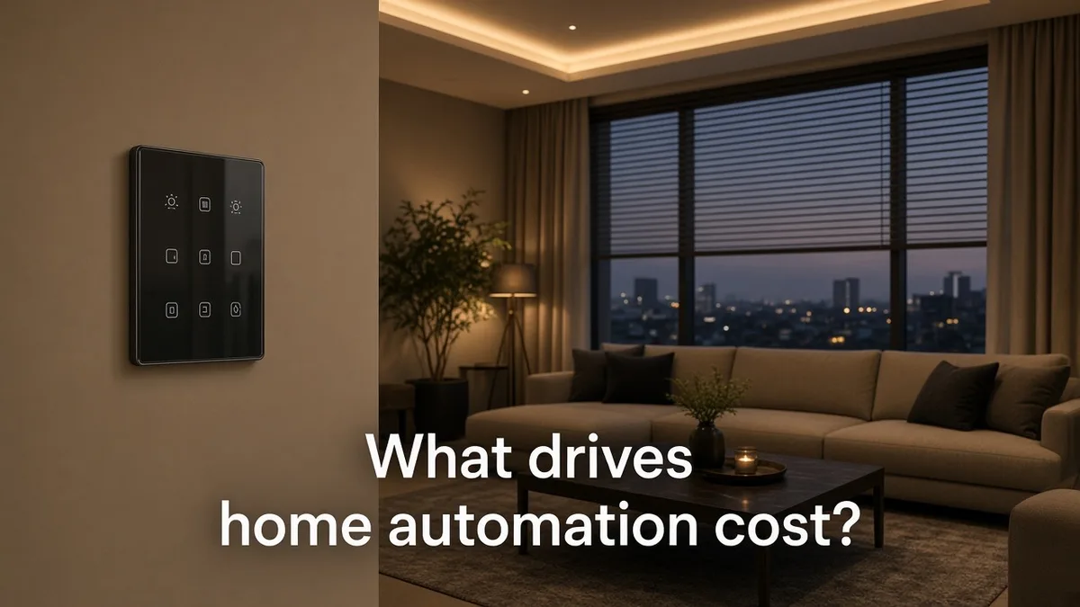 What drives home automation cost? Guide for Pakistani homes