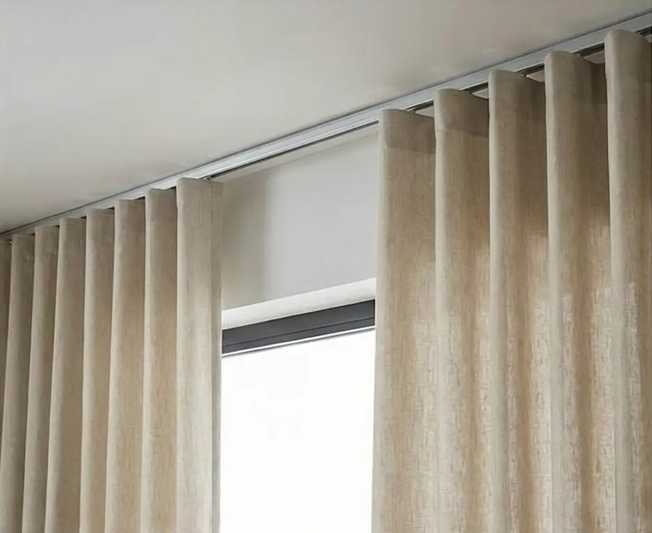 Automated smart curtain tracks and heavy-duty drapery motors