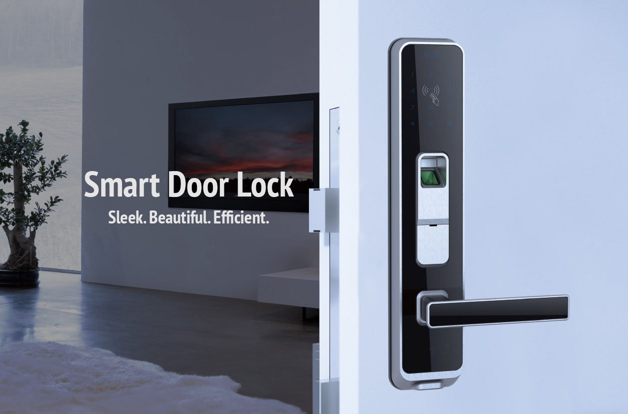 Smart door locks for homes and businesses