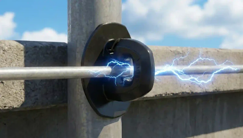 UV-stabilized electric fence insulators