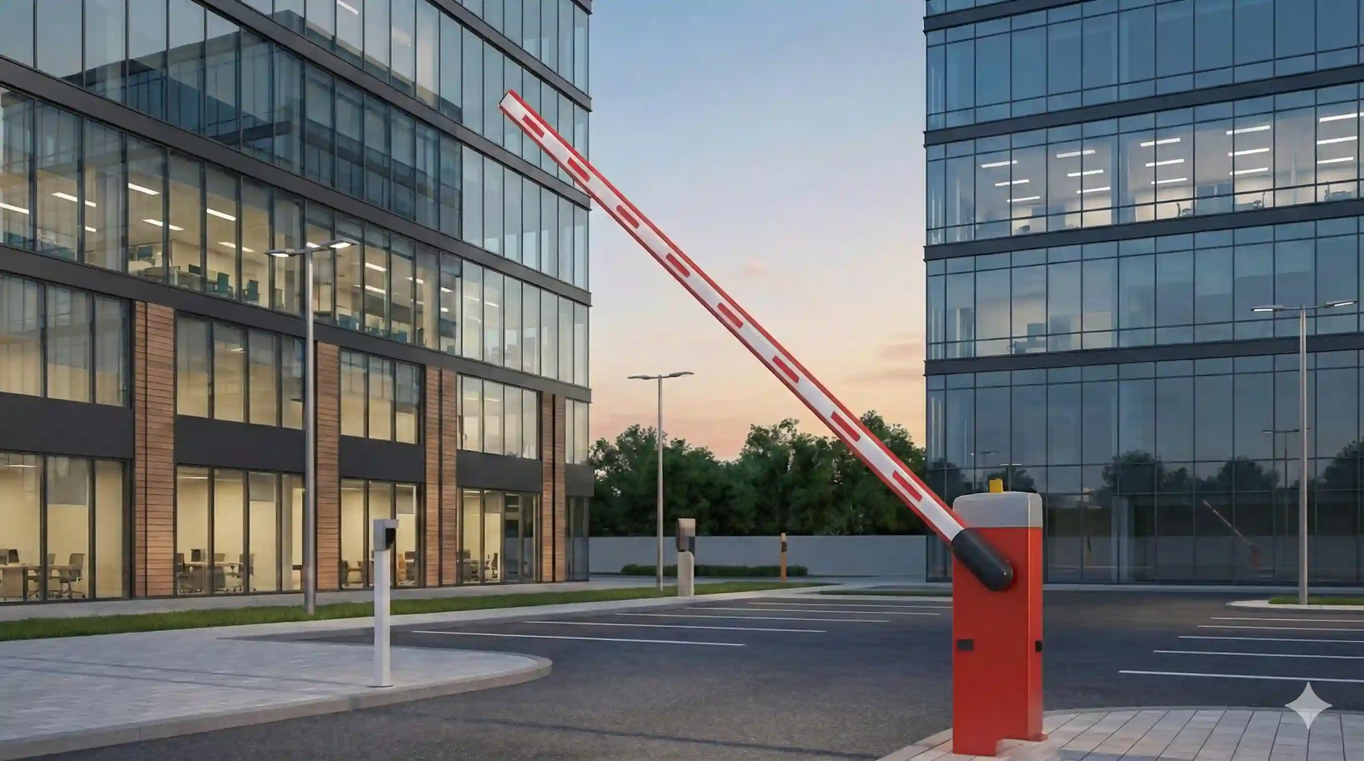 Boom Barrier Traffic Control